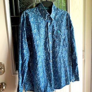 Cinch long sleeve button down